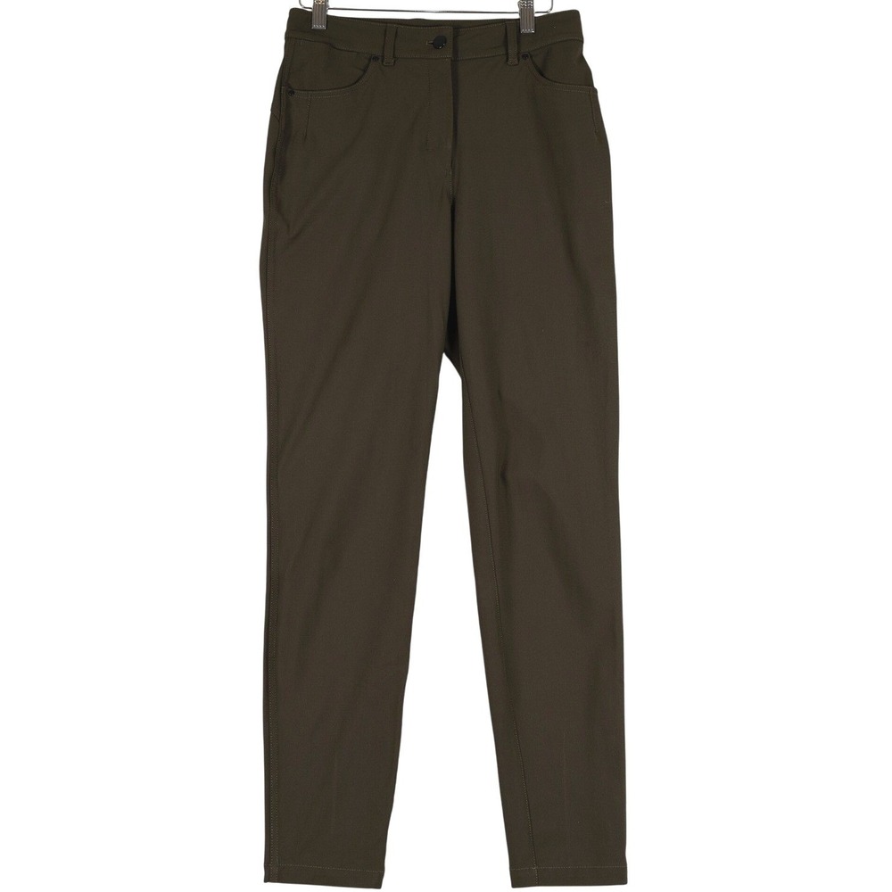 lululemon athletica Olive Green Slim Trousers